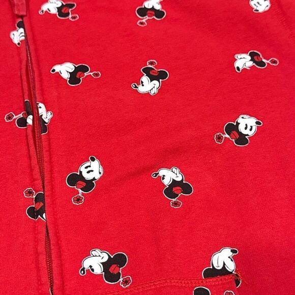 Minnie Mouse all over print zip up hoodie XL - Picture 3 of 4